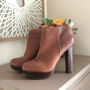 Aldo Leather Heeled Ankle Boots